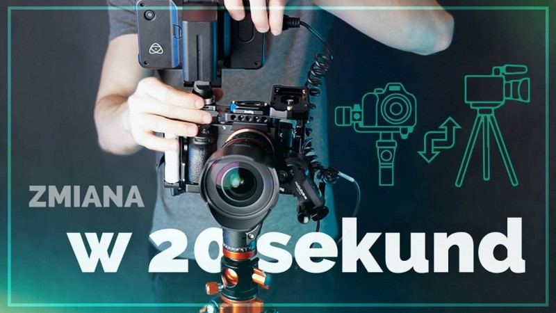 Zmiana ze statywu na gimbal